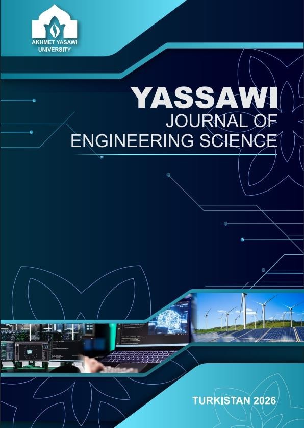 					Показать Том 2 № 2 (2026): Yassawi Journal of Engineering Science, №2 (2), 2026
				